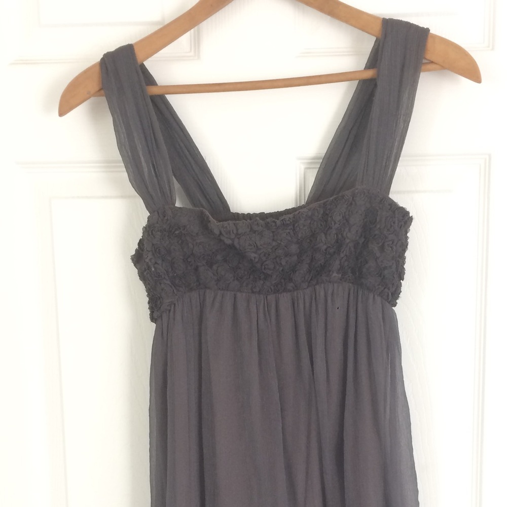 Ethereal Grey Dress